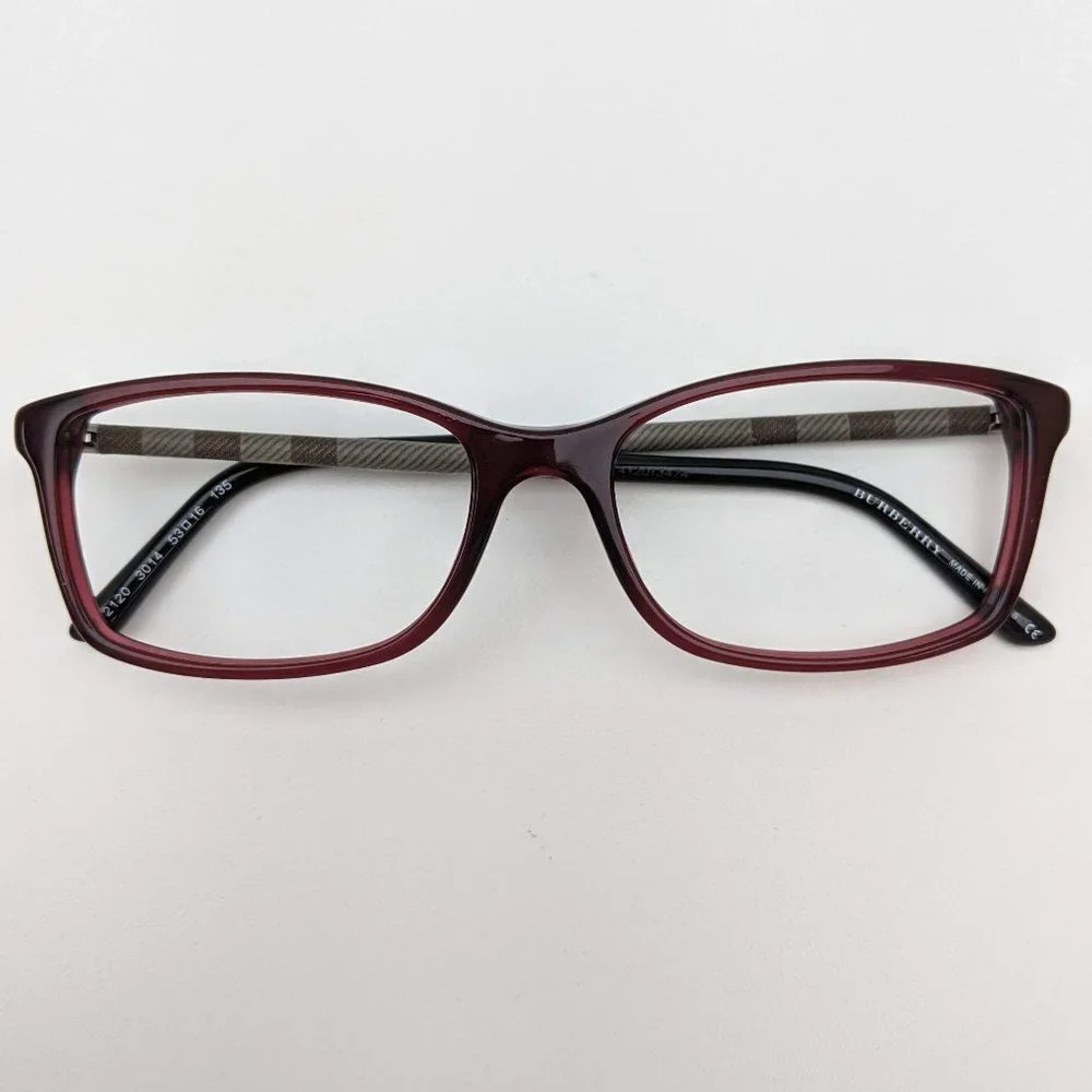 🕶️Burberry B2120 3014 Eyeglasses 53/16 135 /KAB242🕶️